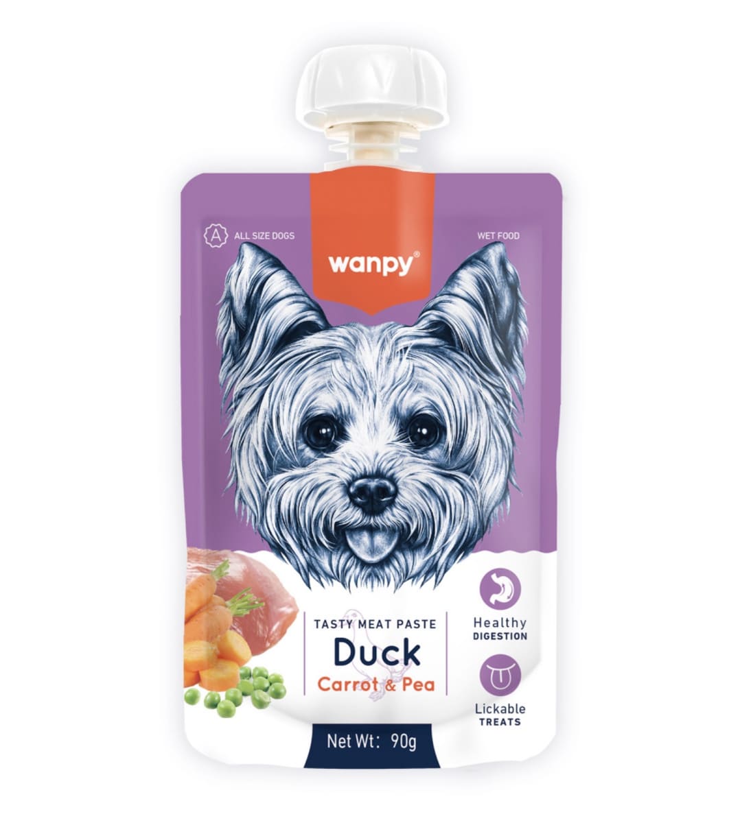 Wanpy Taste meat paste canino 90g3