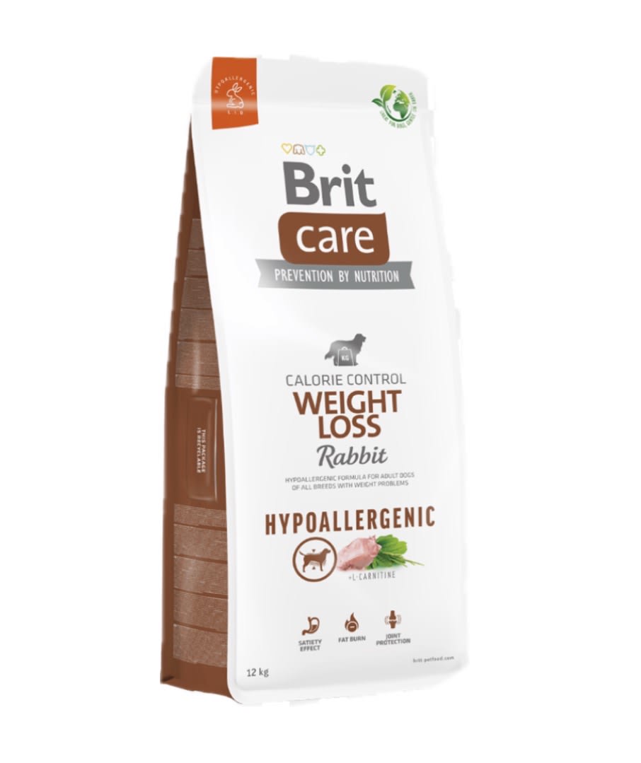 Brit care adulto control de peso rabbit canino2