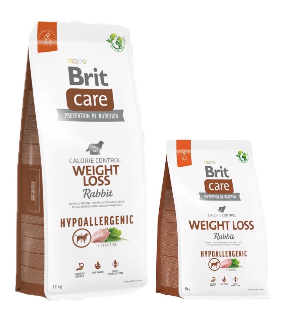 Brit care adulto control de peso rabbit canino 2