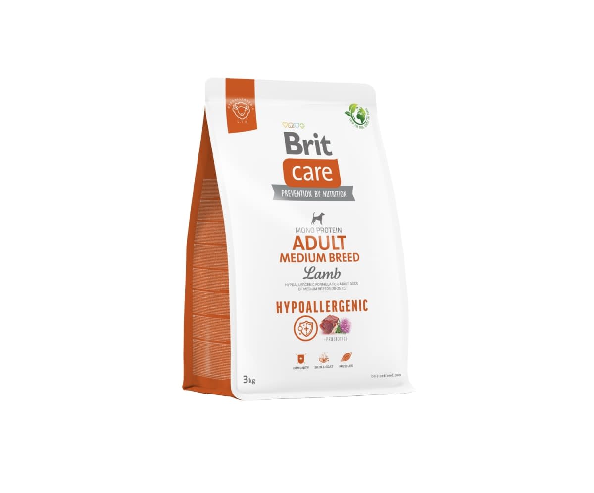 Brit mono protein adulto medium lamb2