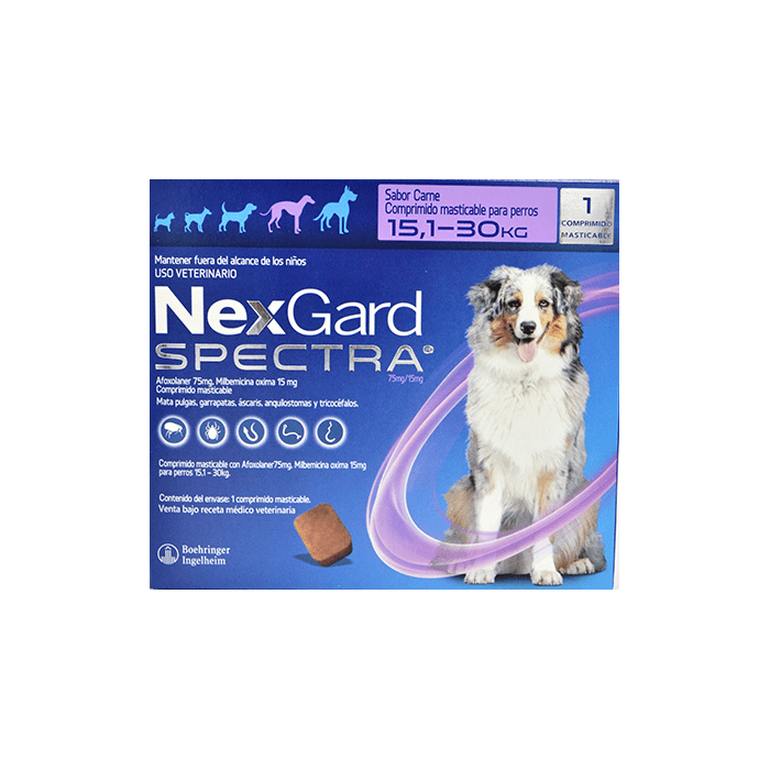 Nexgard Spectra 1 Comprimido Farmacia Veterinaria My Pets Oquiz