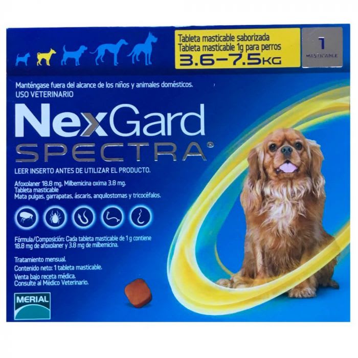 Nexgard Spectra 1 Comprimido3