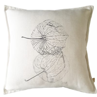 FUNDA COJÍN MARISA ESTUDIO PHYSALIS GRAFITO1