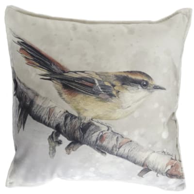 FUNDA COJÍN VELVET RAYADITO