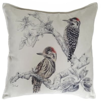 FUNDA COJIN VELVET ENCANTO CARPINTERITOS