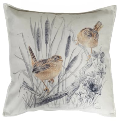 FUNDA COJIN VELVET ENCANTO CHERCANES