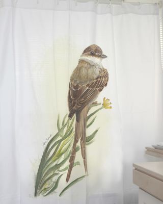 Cortina Estampado Cazamoscas Tijeretas MS