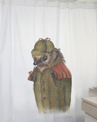 Cortina Estampado Holmes MS1