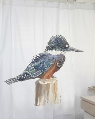 Cortina Estampado Martin Pescador MS