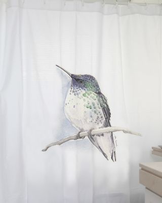 Cortina Estampado Picaflor Juan Fernández MS1