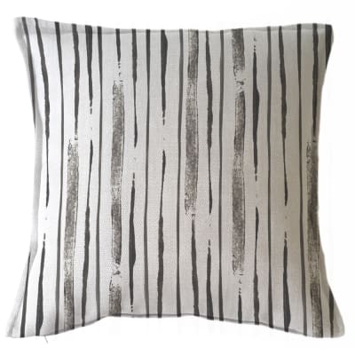 Funda Cojín Marisa Abstracto Lineal Gris