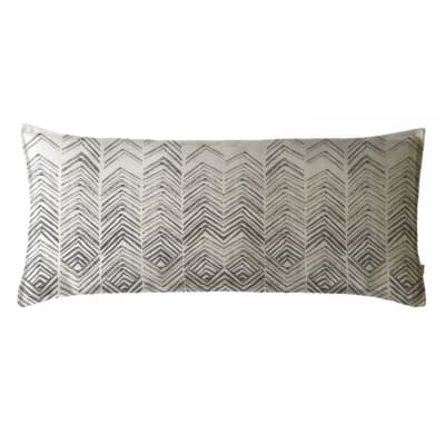 Funda Cojín Marisa Abstracto de Espigas Gris XL1