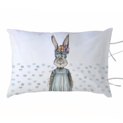 Funda Almohada Coneja Flora 50 x 70