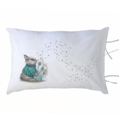 Funda Almohada Conejo Pide un deseo 50x701