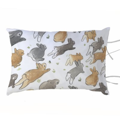 Funda Almohada Conejos Corriendo 50x701