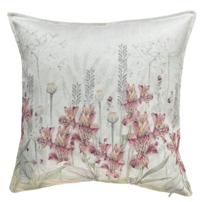 FUNDA COJÍN MARISA JARDÍN ASTROMELIAS 45X45