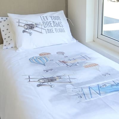 Cubreplumón Kids Aviones2