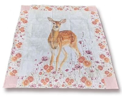 Manta de Picnic Bambi florcitas1