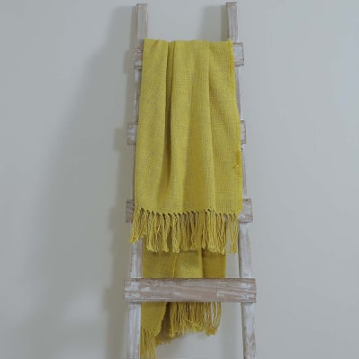 Chal Telar Algodón Amarillo1