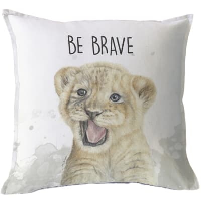 Funda Cojín León Valiente