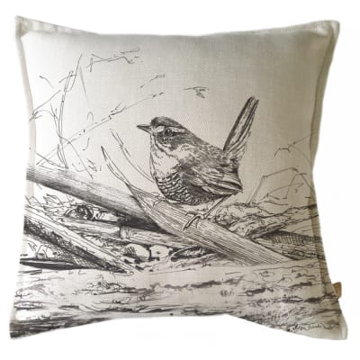 Funda Cojín Marisa Chucao b/n