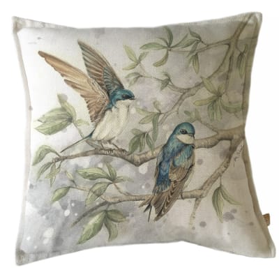 Funda Cojín Marisa Golondrinas 45x451