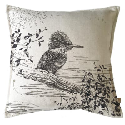 Funda Cojín Marisa Martín Pescador B/N1