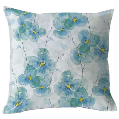 Funda Cojín Mix Turquesa Pensamientos