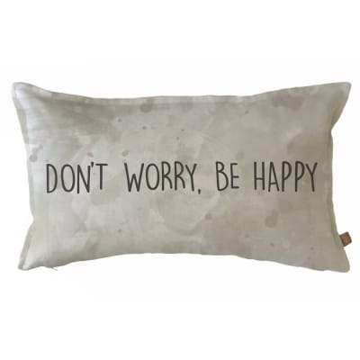 Funda Cojín Don´t worry, be happy1