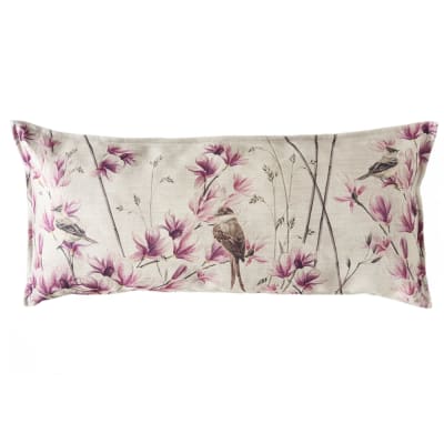 Funda Cojín Magnolia y Pajaritos