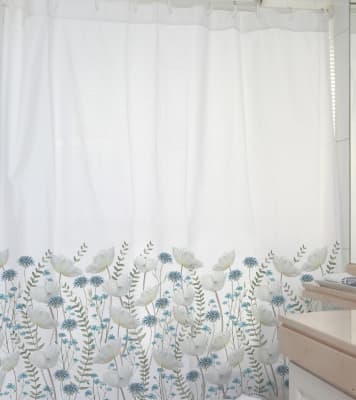 CORTINA AMAPOLAS Y AZULITO