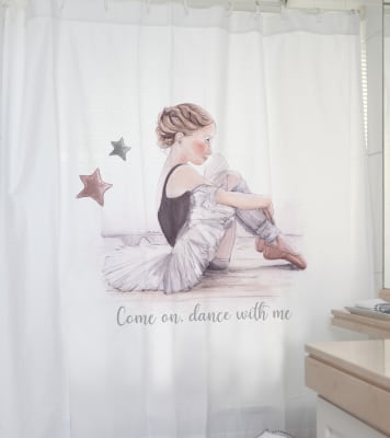 Cortina de Baño Bailarina1