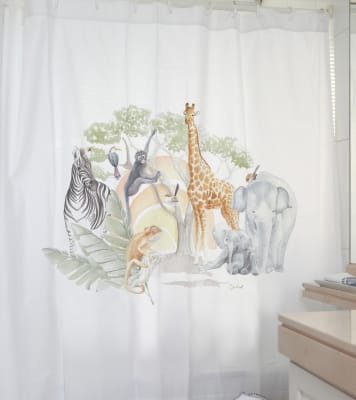 Cortina de Baño Safari1