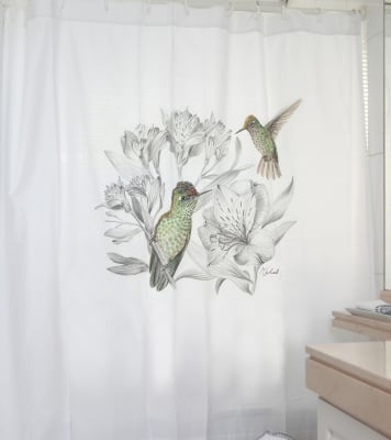 CORTINA DE BAÑO ENCANTO PICAFLORES