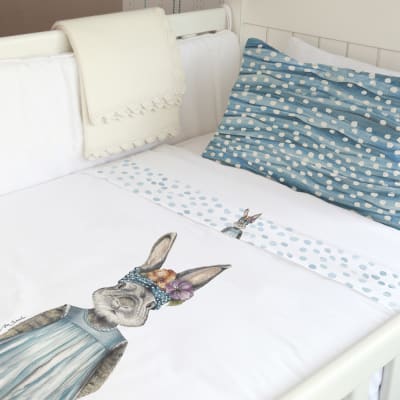 Cubreplumón Baby Coneja Flora1