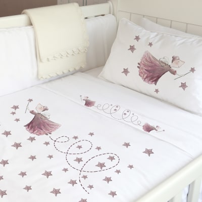 Cubreplumón Baby Hada Rosa1