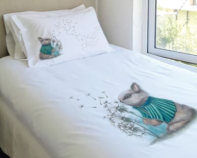 Cubreplumón Kids Conejo Pide un Deseo