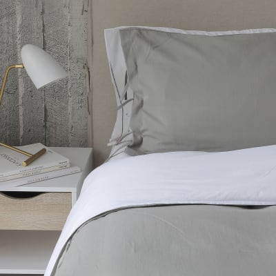 Cubreplumón Algodón Stone Wash Taupe