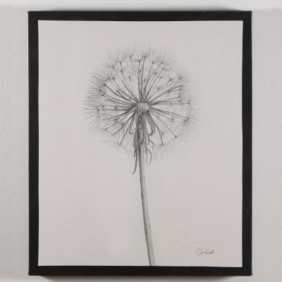 CUADRO CANVAS DIENTE DE LEÓN1