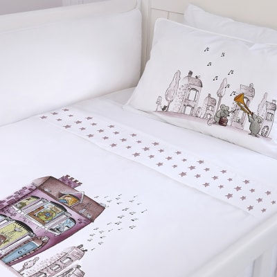 Cubreplumón Baby Casa Loca Musical1