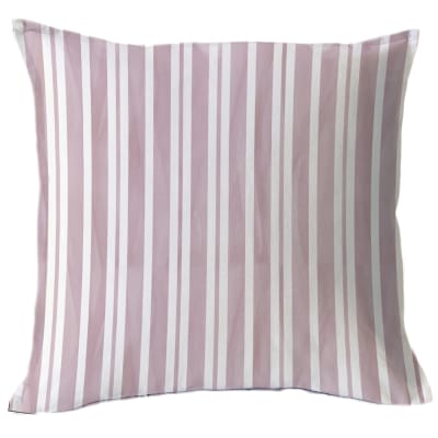 Funda Cojín Estampado Franjas Rosa MS1