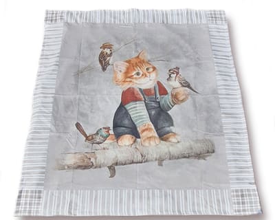 Manta de Picnic Gato y sus Amigos