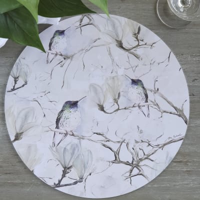 Individual Redondo Magnolio y Picaflores1