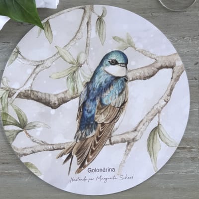 Individual Redondo Golondrina Solitaria