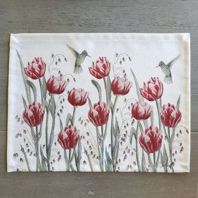 INDIVIDUAL TELA BULERÍA TULIPÁN