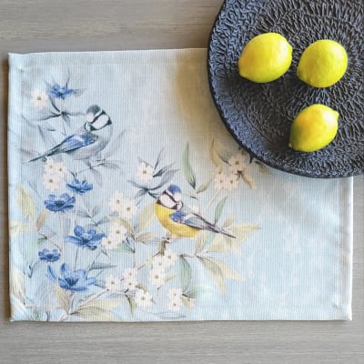 INDIVIDUAL TELA ALLEGRO TURQUESA