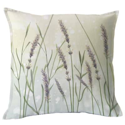 Funda Cojín Estampada Lavanda