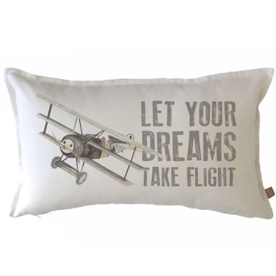 Funda Cojin Let Your Dreams Take Flight 50x30