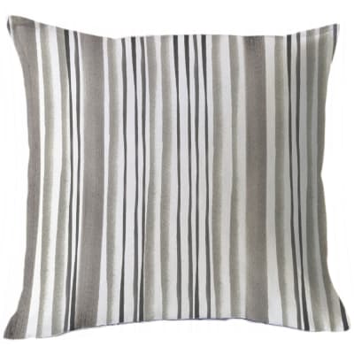 Funda Cojín Trama Lineal Gris