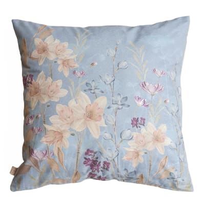 Funda Cojín Velvet Jardín Narcisos